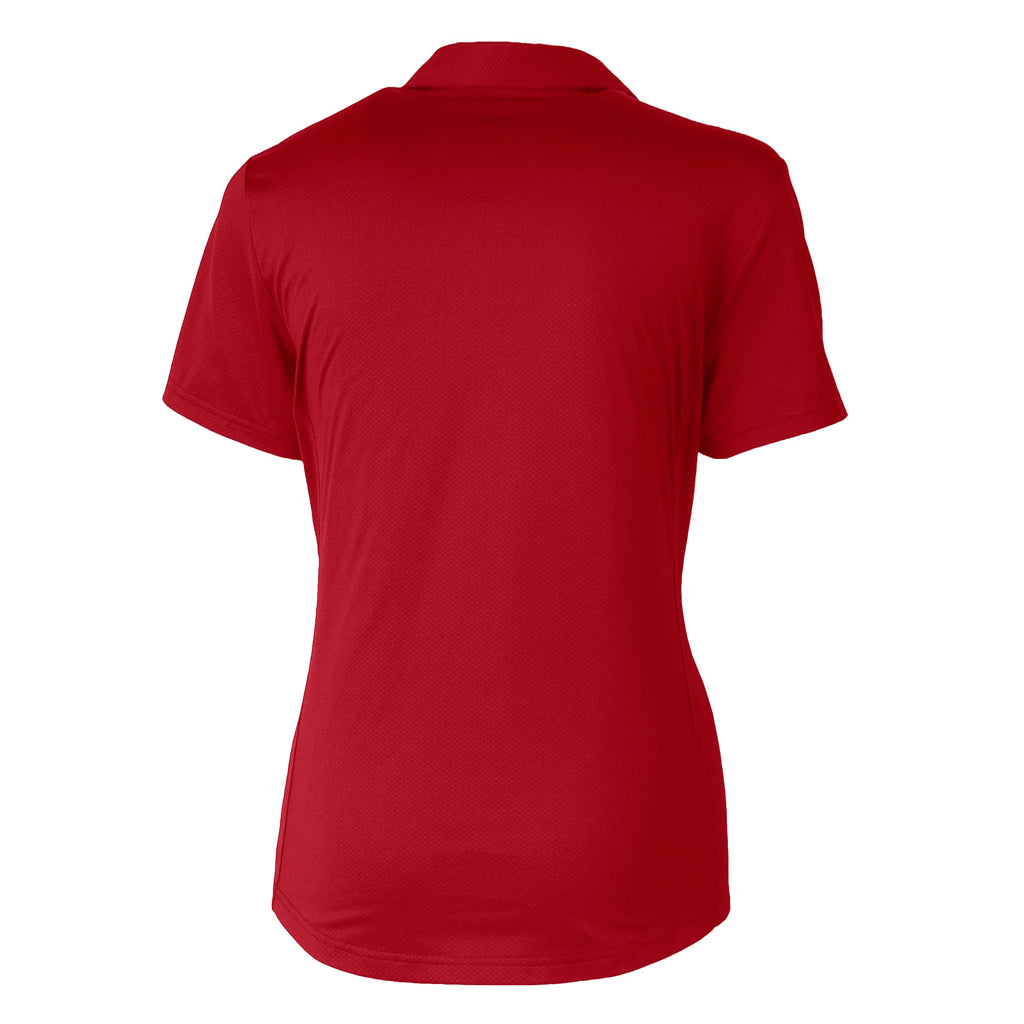 Cutter & Buck Women's Red Prospect Polo