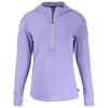 Cutter & Buck Women's Hyacinth Daybreak Eco Recycled Half Zip Hoodie