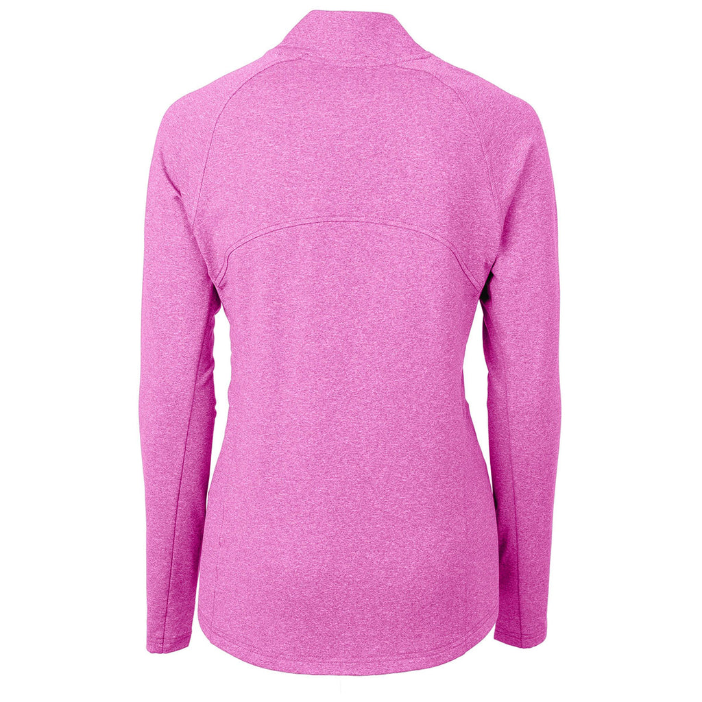 Cutter & Buck Women's Gelato Heather Adapt Eco Knit Heather Recycled Full Zip