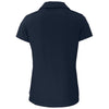 Cutter & Buck Women's Navy Blue Daybreak Eco Recycled V-neck Polo