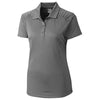 Cutter & Buck Women's Elemental Grey DryTec Short Sleeve Northgate Polo