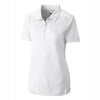 Cutter & Buck Women's White DryTec S/S Northgate Polo