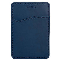 Leeman Navy Blue Tuscany RFID Mobile Device Pocket