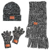 Leeman Grey 3-in-1 Heathered Knit Combo