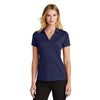 Port Authority Women's True Navy Performance Staff Polo