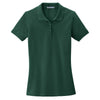 Port Authority Women's Green Glen Ezcotton Polo