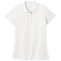 Port Authority Women's White SuperPro React Polo