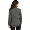 Port Authority Women's Grey Steel C-FREE Cypress 1/4 Zip