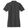 Port & Company Women's Charcoal Core Blend Pique Polo