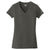 New Era Women's Graphite Heritage Blend V-Neck Tee