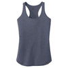 New Era Women's True Navy Heather Heritage Blend Racerback