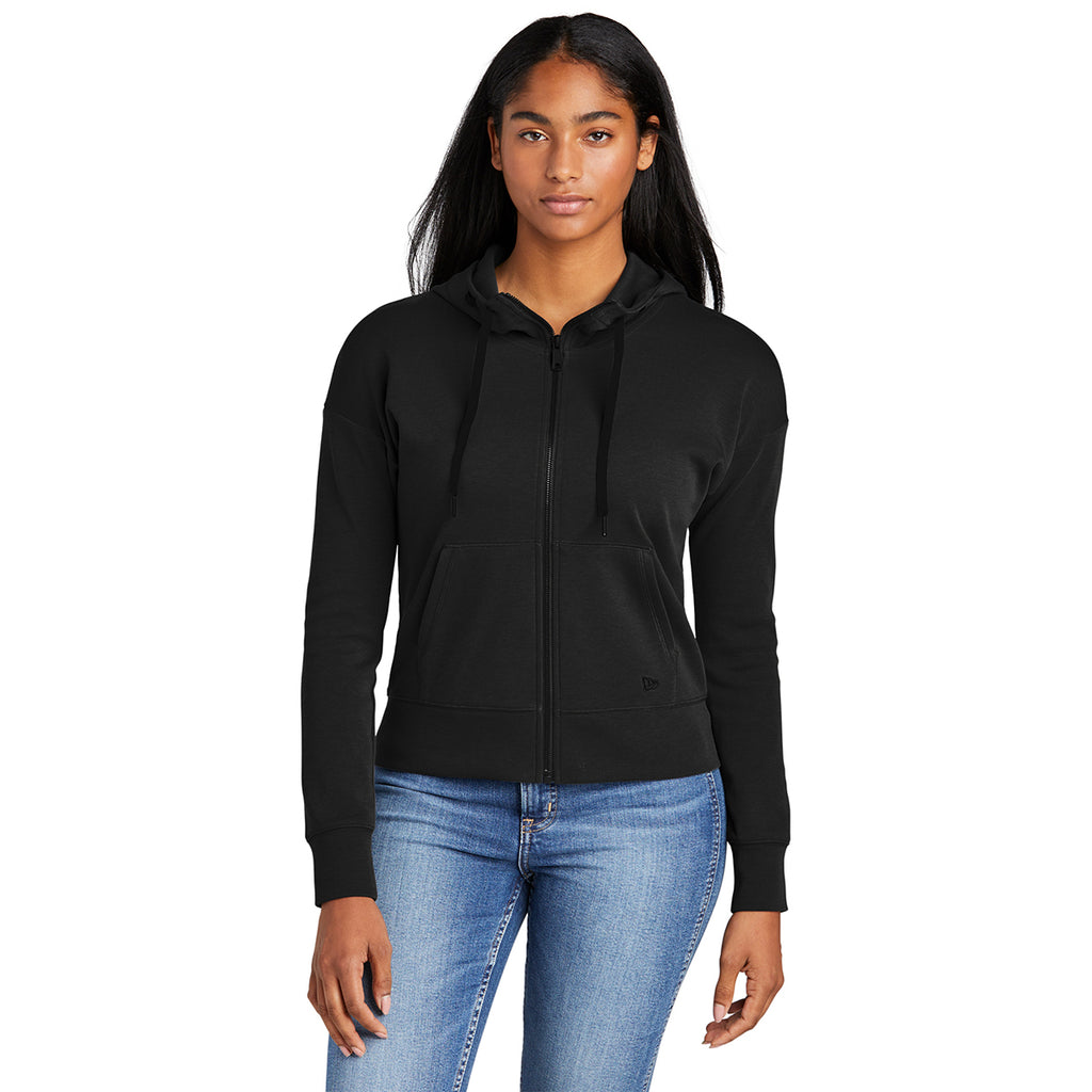 New Era Women's Black STS Full-Zip Hoodie