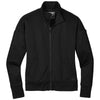 New Era Women's Black/Black Track Jacket