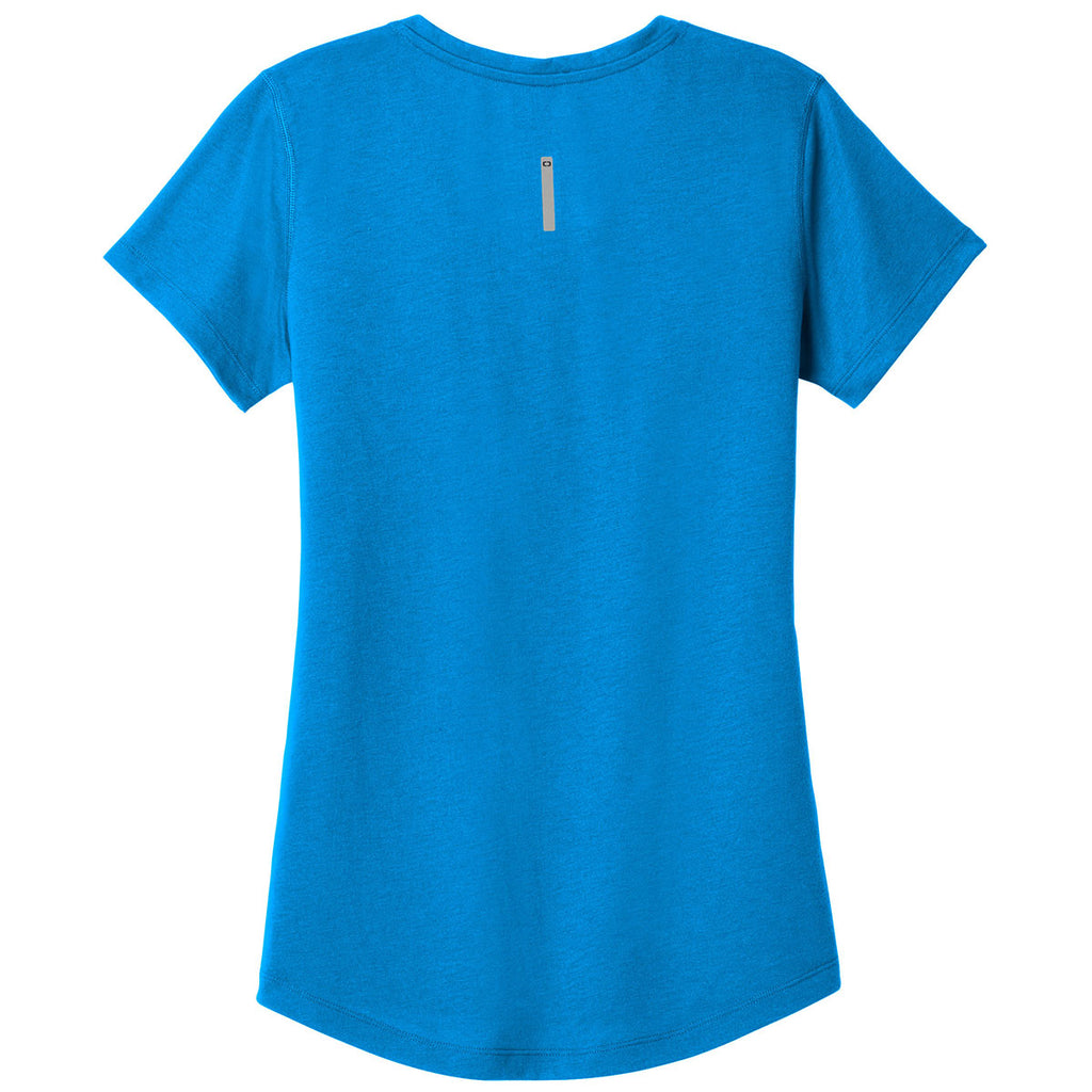 OGIO Endurance Women's Bolt Blue Peak V-Neck Tee