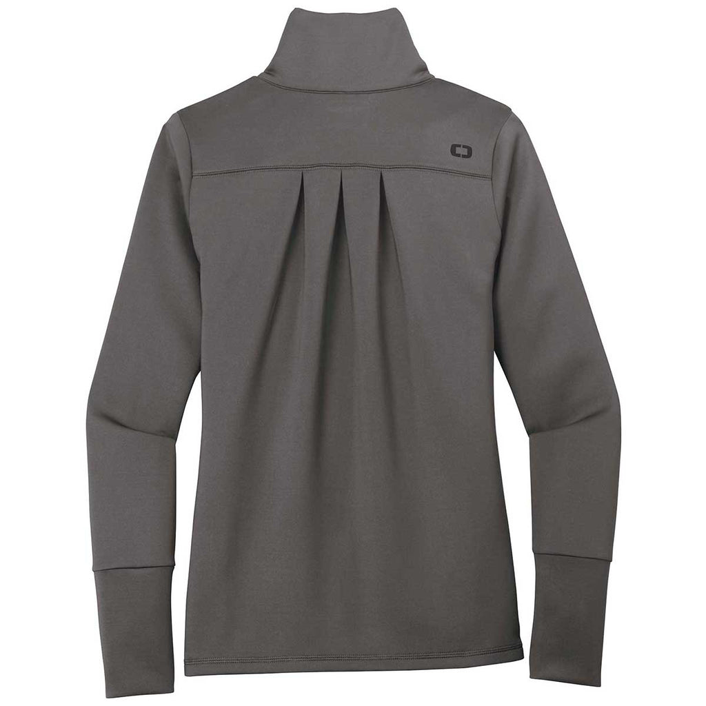 OGIO Endurance Women's Tarmac Grey Modern Performance Full-Zip