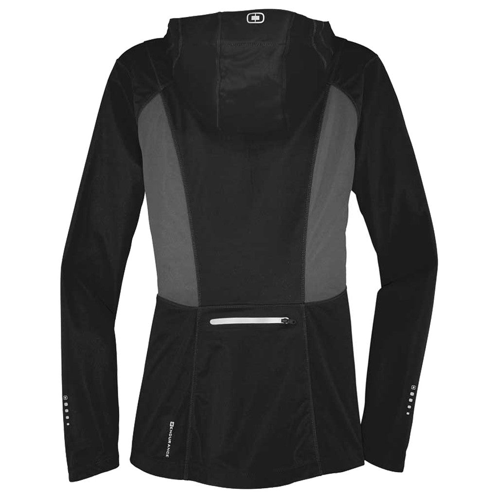 OGIO Endurance Women's Blacktop/Gear Grey Pivot Soft Shell