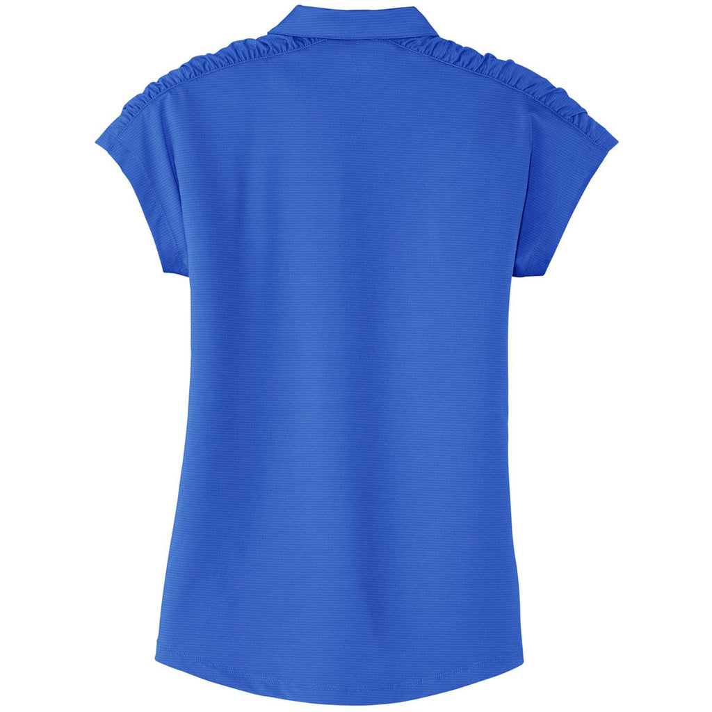 OGIO Women's Electric Blue Linear Polo