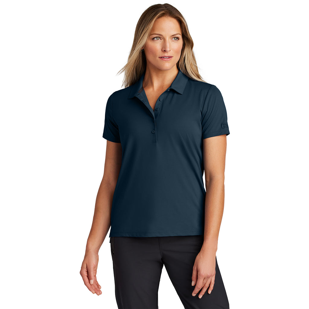 OGIO Women's River Blue Navy Regain Polo