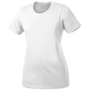 Port & Company Women's White Performance Tee