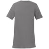 Port & Company Women's Medium Grey Performance Blend V-Neck Tee