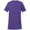 Port & Company Women's Purple Performance Blend V-Neck Tee