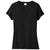 Port & Company Women's Jet Black Fan Favorite Blend V-Neck Tee