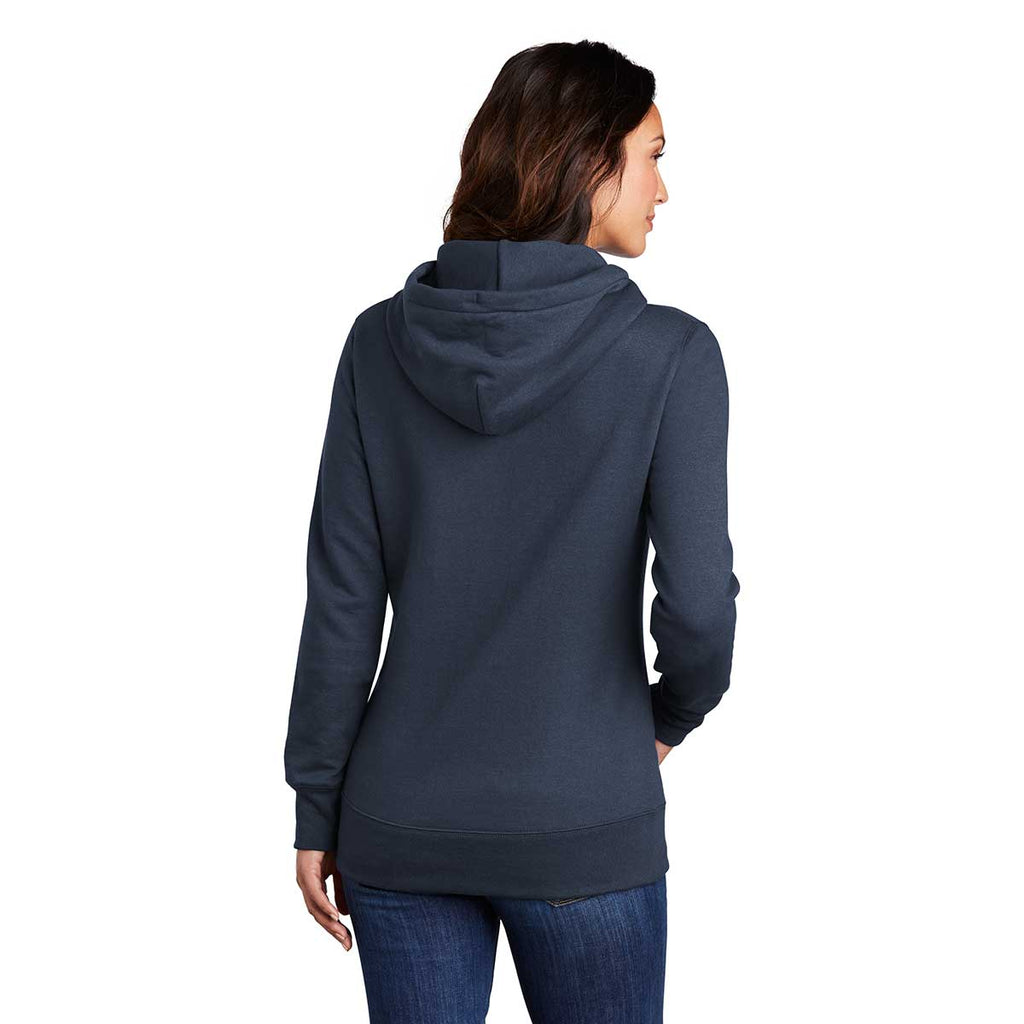 Port & Company Women's Navy Core Fleece Pullover Hoodie