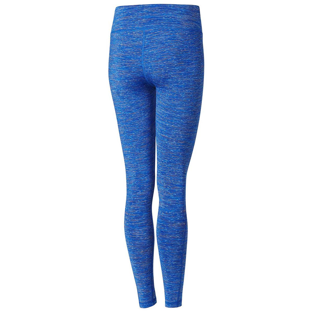 Clique Women's Royal Blue Bolt Active Spacedye Legging