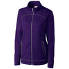 Clique Women's College Purple Helsa Full Zip