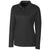 Clique Women's Black Long Sleeve Spin Pique Polo