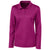 Clique Women's Gala Pink Long Sleeve Spin Pique Polo