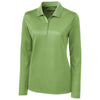 Clique Women's Putting Green Long Sleeve Ice Pique Polo