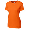 Clique Women's College Orange Playlist Tee