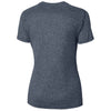 Clique Women's Navy Heather Charge Active Tee