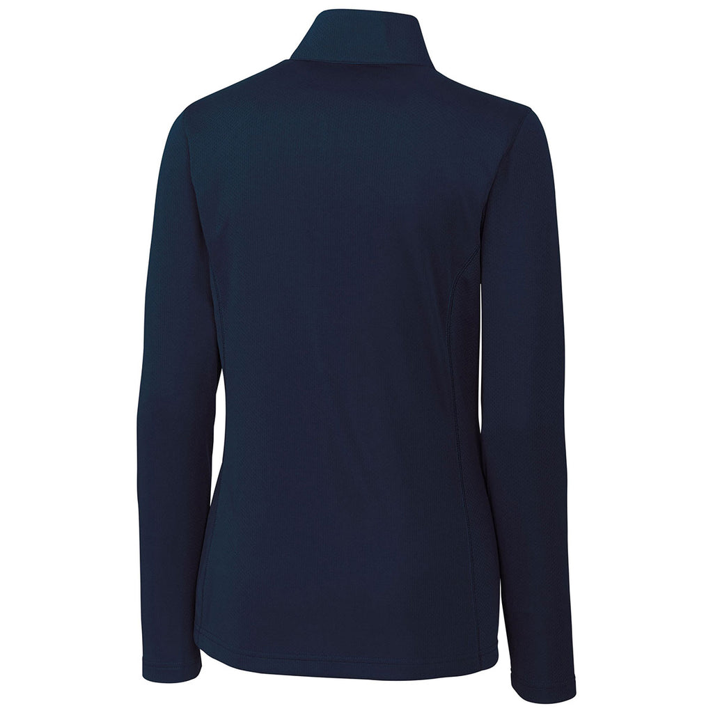 Clique Women's Dark Navy Ice Half Zip