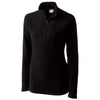 Clique Women's Black Summit Half Zip Microfleece