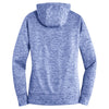 Sport-Tek Women's True Royal PosiCharge Electric Heather Fleece Hooded Pullover