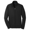 Sport-Tek Women's Black Sport-Wick Fleece Full-Zip Jacket