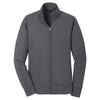 Sport-Tek Women's Dark Smoke Grey Sport-Wick Fleece Full-Zip Jacket