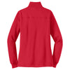 Sport-Tek Women's True Red 1/4-Zip Sweatshirt