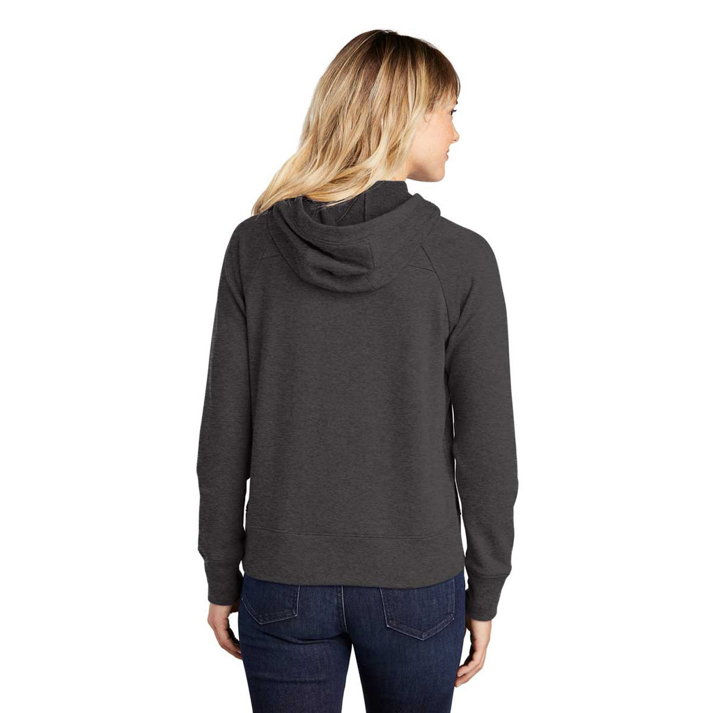 Sport-Tek Women's Heather Black Lightweight French Terry Pullover Hoodie