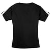 Sport-Tek Women's Black/White Colorblock PosiCharge Competitor Tee