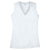 Sport-Tek Women's White Sleeveless PosiCharge Competitor V-Neck Tee