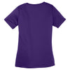 Sport-Tek Women's Purple PosiCharge Competitor V-Neck Tee