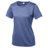 Sport-Tek Women's True Royal Heather Contender Scoop Neck Tee