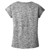 Sport-Tek Women's Black Electric PosiCharge Electric Heather Sporty Tee