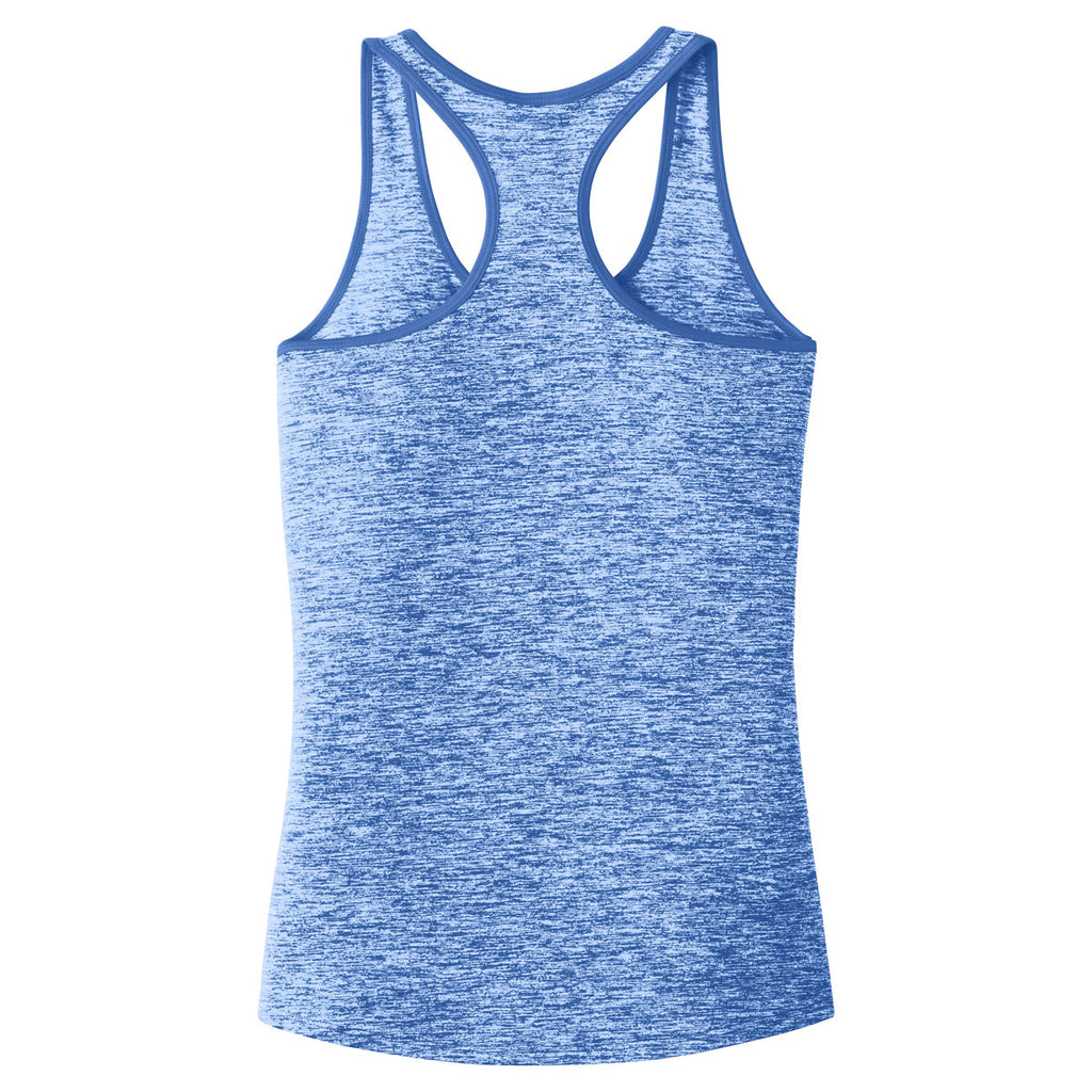 Sport-Tek Women's True Royal PosiCharge Electric Heather Racerback Tank