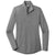 Sport-Tek Women's Dark Grey Heather PosiCharge Tri-Blend Wicking 1/4-Zip Pullover