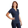 Sport-Tek Women's Dark Royal Heather Endeavor Henley