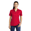 Sport-Tek Women's True Red Posi-UV Pro Polo